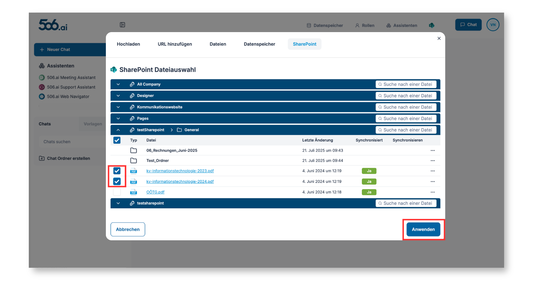 SharePoint im Chat 2