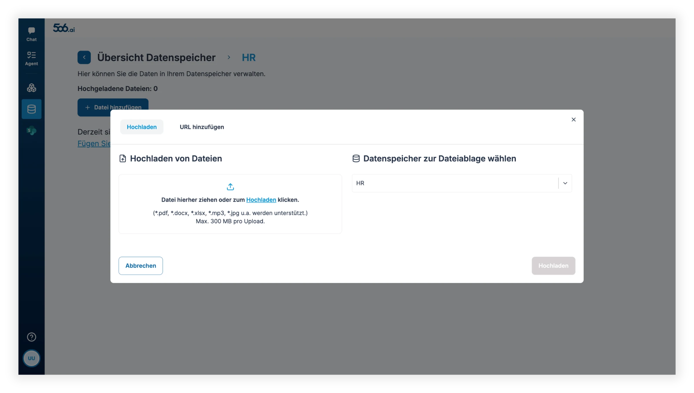 Datenspeicher befüllen 2
