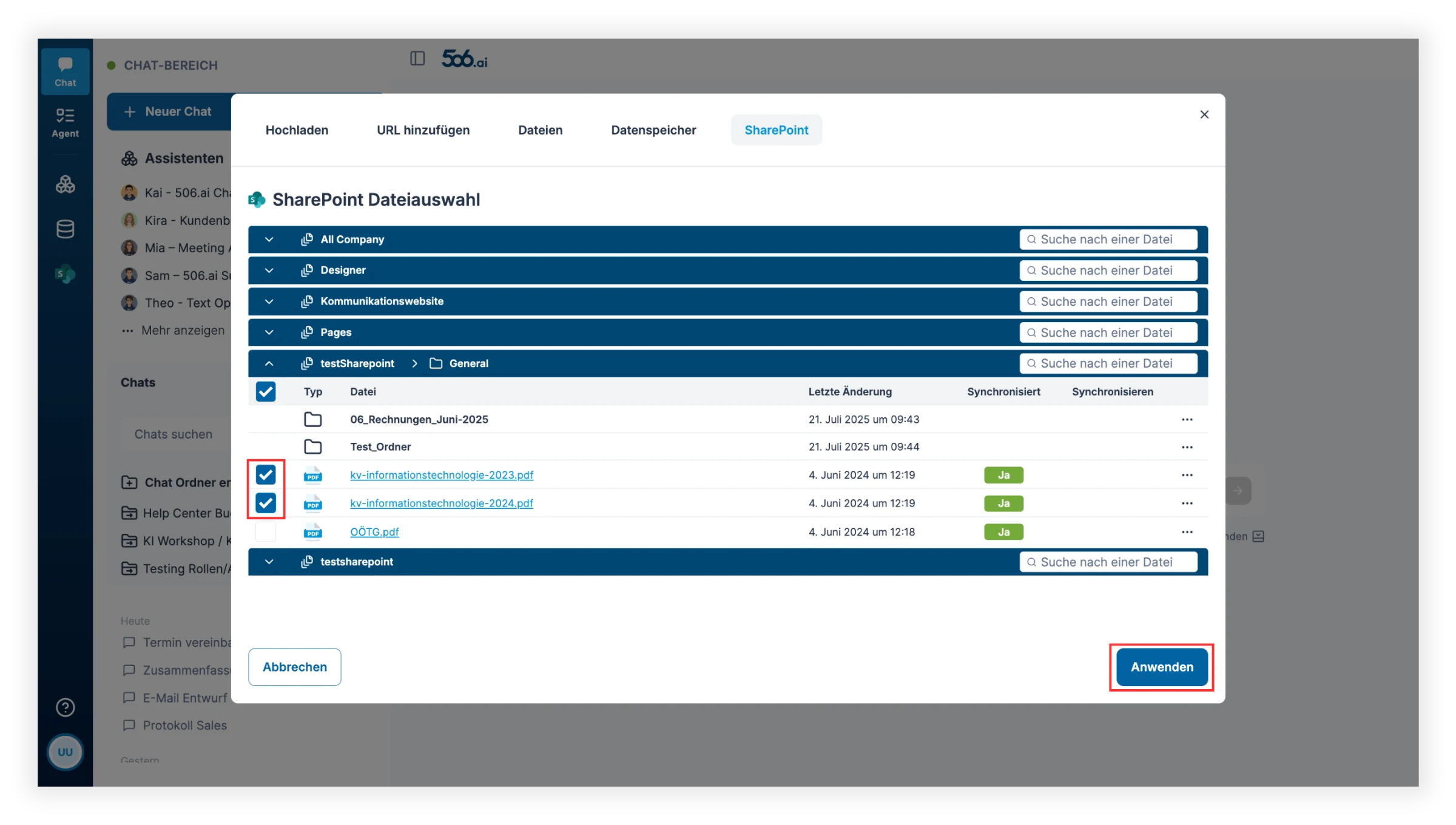 Sharepoint verwenden 2