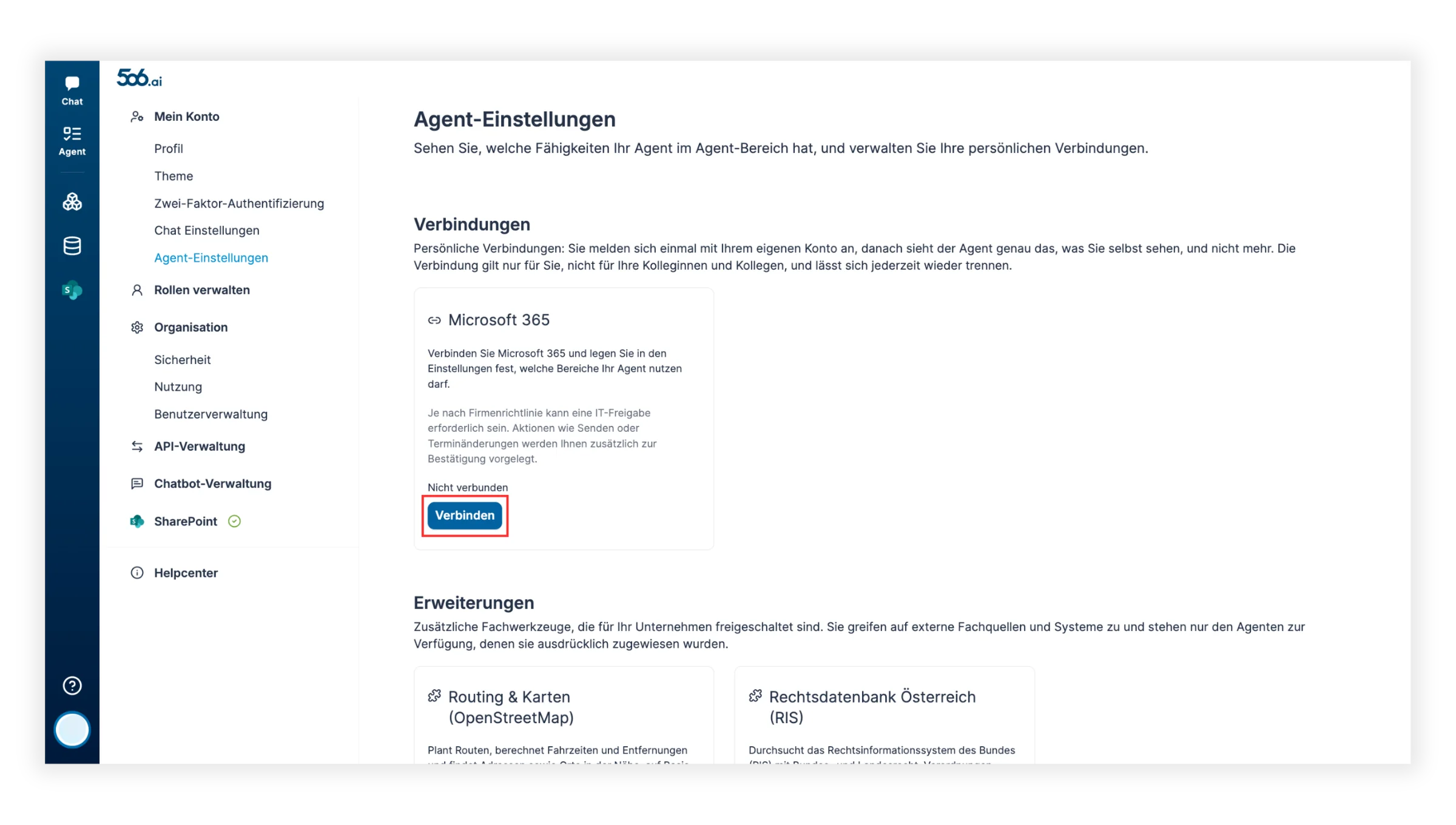 Microsoft 365 verbinden 1