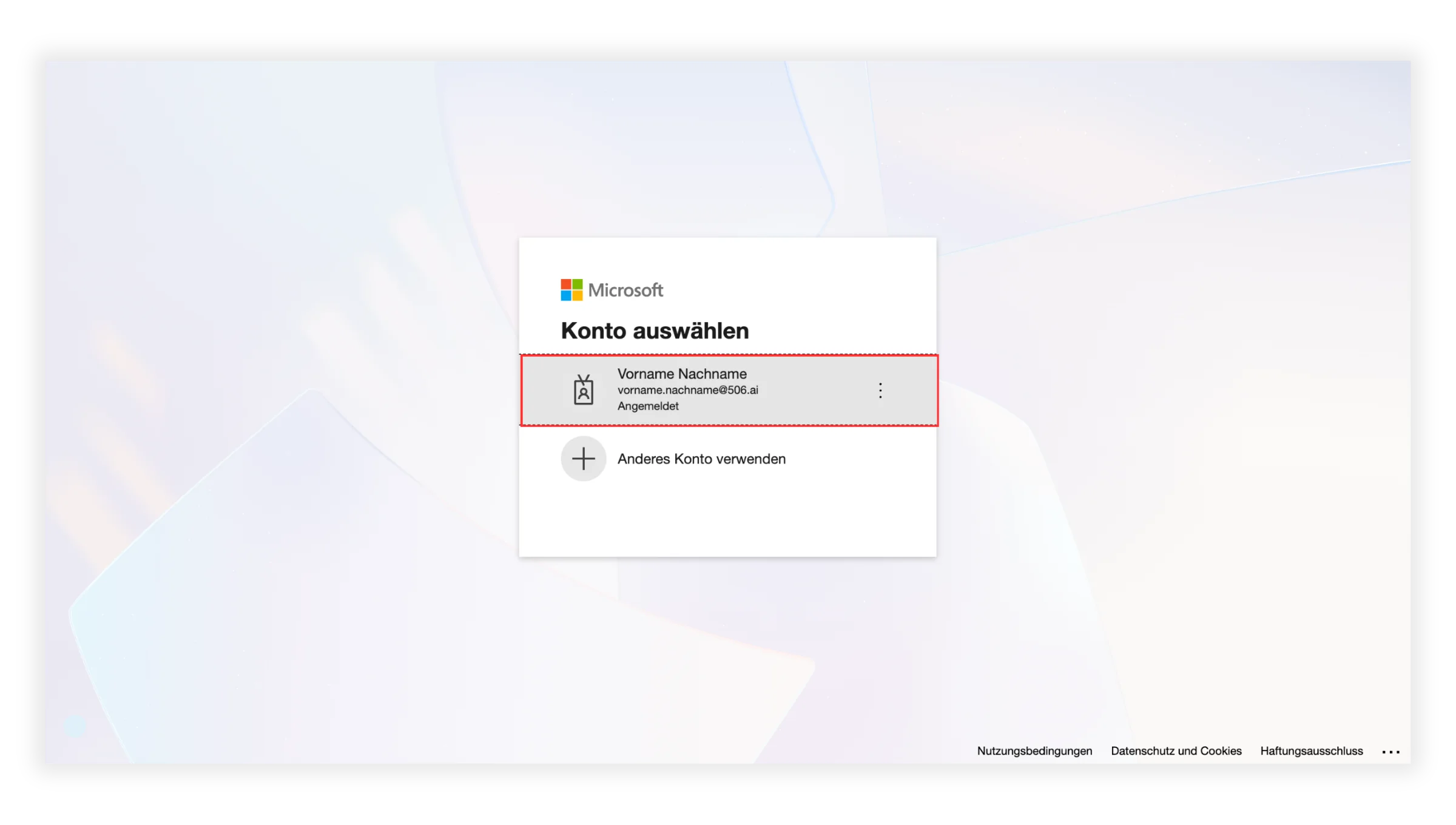 Microsoft 365 verbinden 3