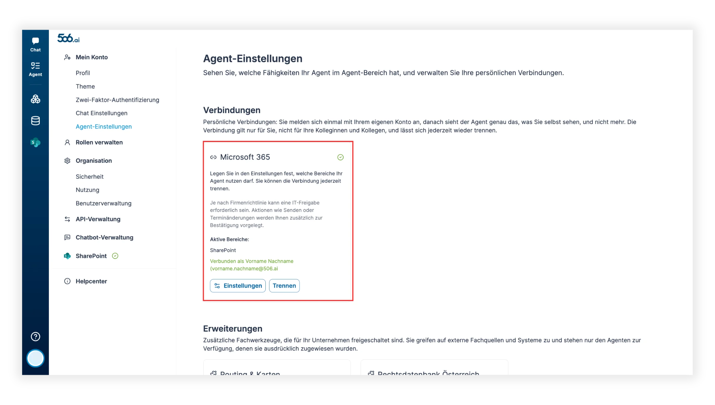 Microsoft 365 verbinden 4