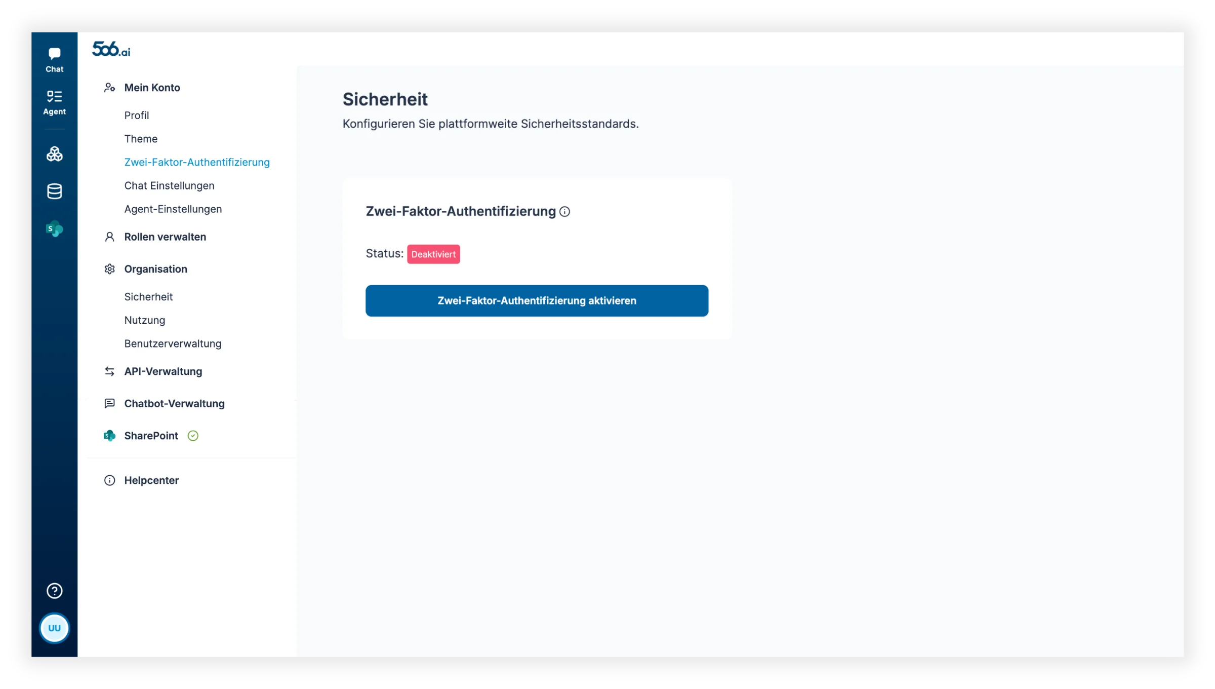Zwei-Faktor-Authentifizierung